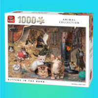 Παζλ Kittens in the Barn King Puzzle