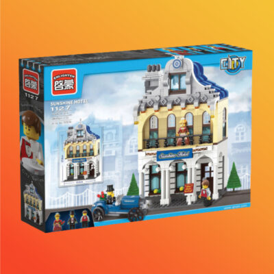 ΤΟΥΒΛΑΚΙΑ ENLIGHTEN 1127 ΞΕΝΟΔΟΧΕΙΟ (ENLIGHTEN BUILDING BLOCKS 1127 SUNSHINE HOTEL) (0.77.125) Τουβλάκια Enlighten Ξενοδοχείο