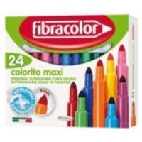 Μαρκαδόροι Fibracolor colorito maxi