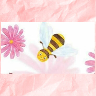 Χαρτόνι κανσόν μέλισσες