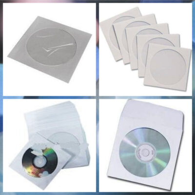Φάκελοι CD/DVD με παραθ.