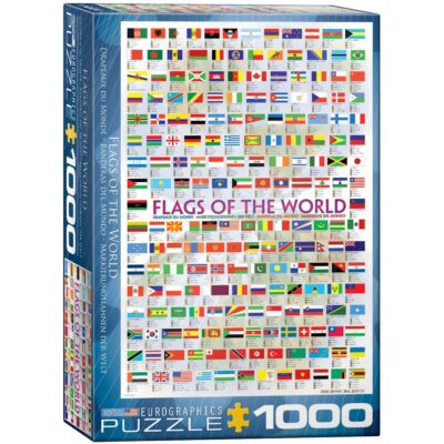 Eurographics Παζλ Flags Of the World