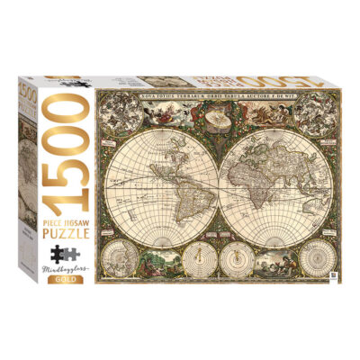 Jigsaw Παζλ Vintage World Map