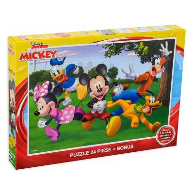 Puzzle Mickey 24τμχ + Σετ Ζωγραφικής